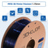 3DHoJor PETG Filament 1.75mm, PETG 3D Printing Filament, 2.2 LBS (1KG) Cardboard Spool, Fit Most FDM 3D Printer,Blue…