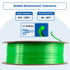 3DHoJor Silk PLA Filament 1.75mm Silk Green,3D Printer Filament, 2.2 LBS (1KG) Cardboard Spool