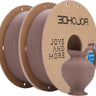 2 Rolls - Matte PLA Filament 1.75mm Dimensional Accuracy +/- 0.03mm for FDM 3D Printers