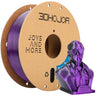 3DHoJor Silk Magic / Mystic / Rainbow Shiny Silk Dual/Three/Multi Color Co Extrusion 1.75mm For 3D Printer