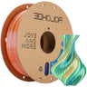 3DHoJor Silk Dual/Tri Color PLA 3D Printer Filament-1KG