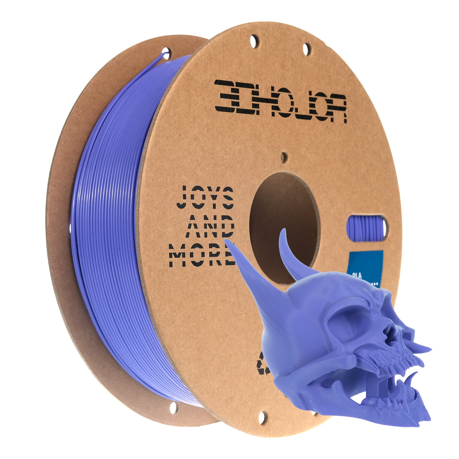 3DHoJor PLA Filament 1.75mm,Fit Most 3D FDM Printer,Periwinkle Blue