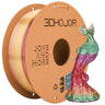 3DHoJor Silk Rainbow PLA - 3D Printer Filament 1.75mm 1KG