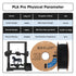 3DHoJor PLA Pro Filament 1.75mm (PLA Plus Black Filament), 1kg 3D Printer PLA Filament
