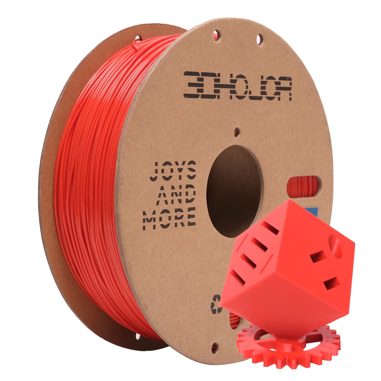 PLA MAX PLA + Brick Red PLA Filament 1.75 mm 3D Printer Filament 1KG Spool  3D Printing Material Umber PLA Pro PLA Plus Filament CC3D Red Color